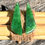 Thumbnail: Nephrite Jade Earring 6cm