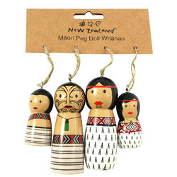 Peg Doll Hanging NZ Whānau