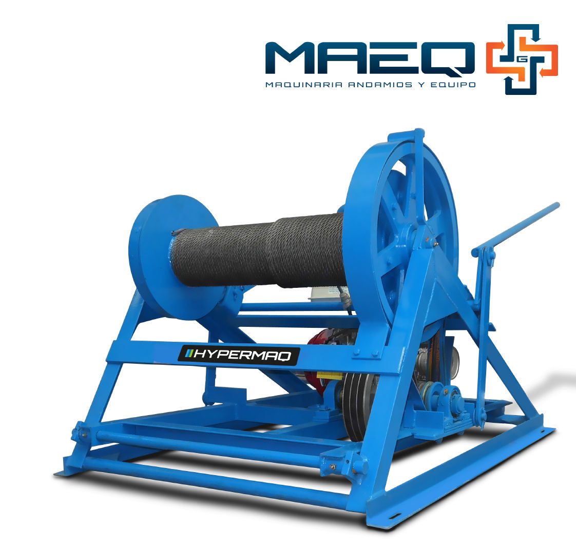 Malacate de 1 Tonelada Motor HONDA