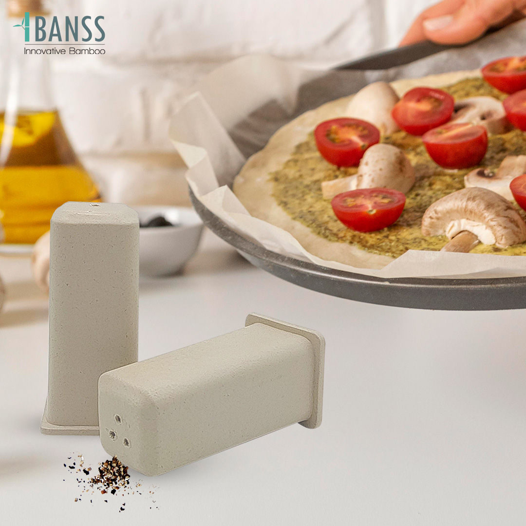 IBANSS Bamboo Fiber Salt & Pepper