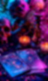 #tarot #aesthetic #neon #magic #witchy #vibes #candles #flowers_.jpeg