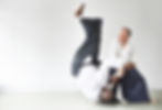 Hal Lehrman Shihan Leading Aikido Training at Aikido of Park Slope Dojo