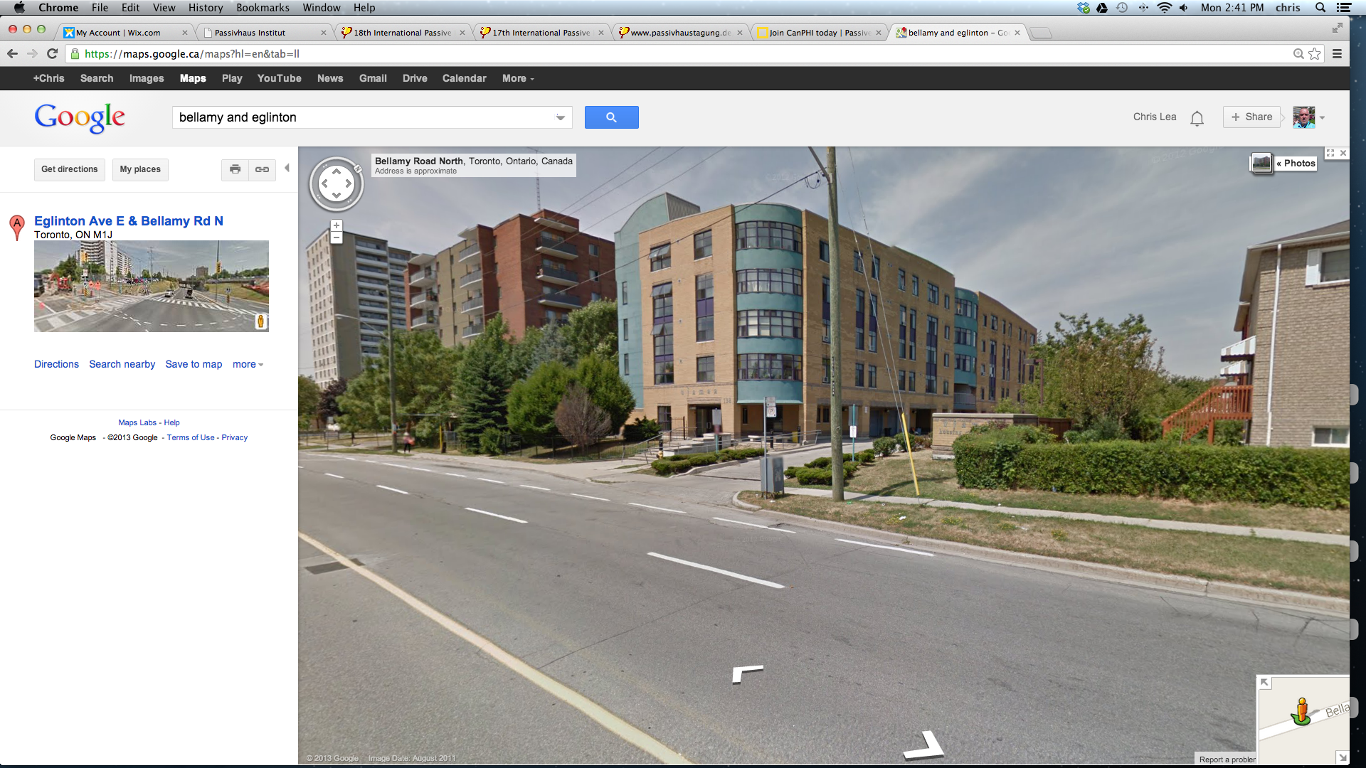 Google streetview