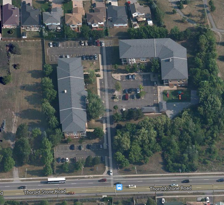 Shriners Creek Co-op from the air