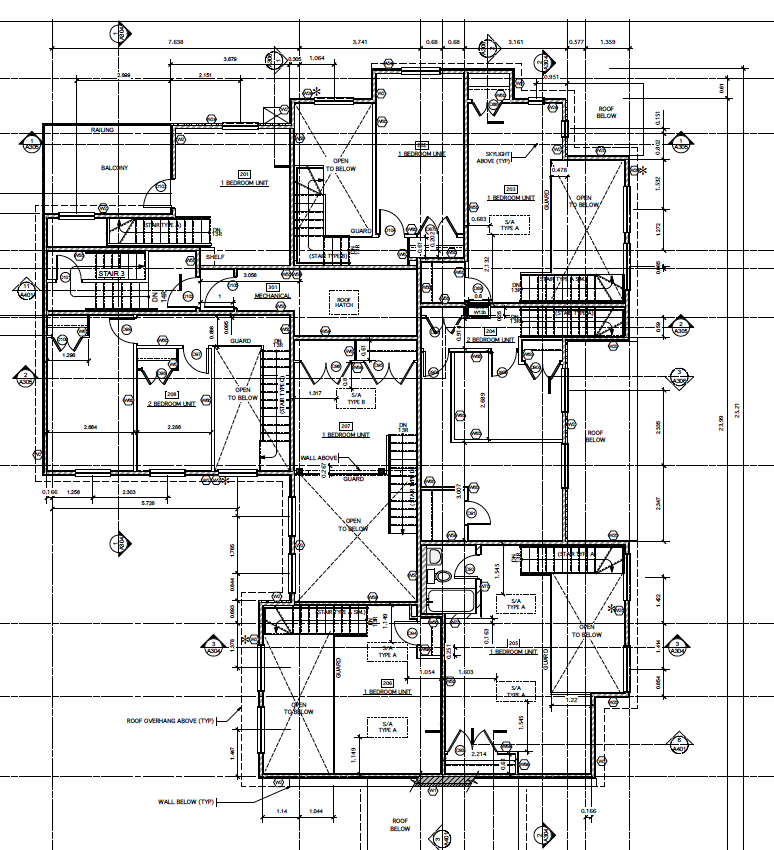 Monaco Place Mezzanine Plan
