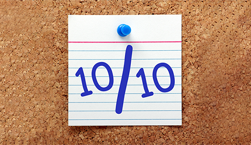 The Principle of 10 Out of 10