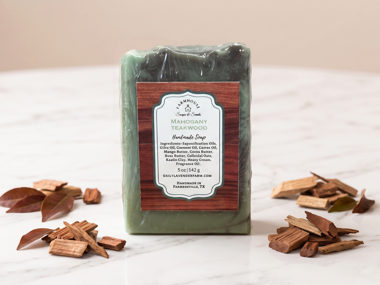 Mahogany Teakwood Soap