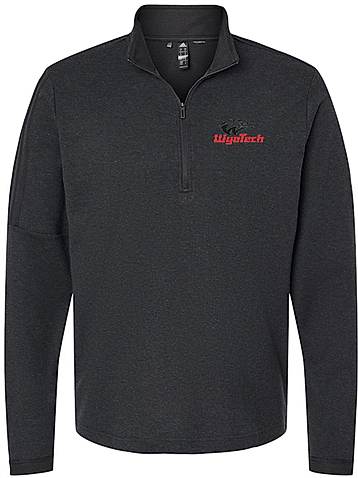 Thumbnail: Adidas Adult 3-Stripes Quarter-Zip Sweater