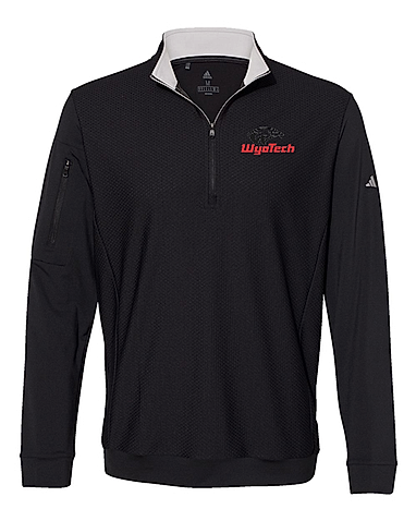 Thumbnail: Adidas Performance Textured Quarter-Zip Pullover