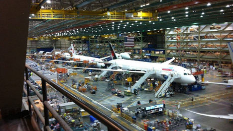 Scoot, fam trip at Boeing factory in Seattle!✈️