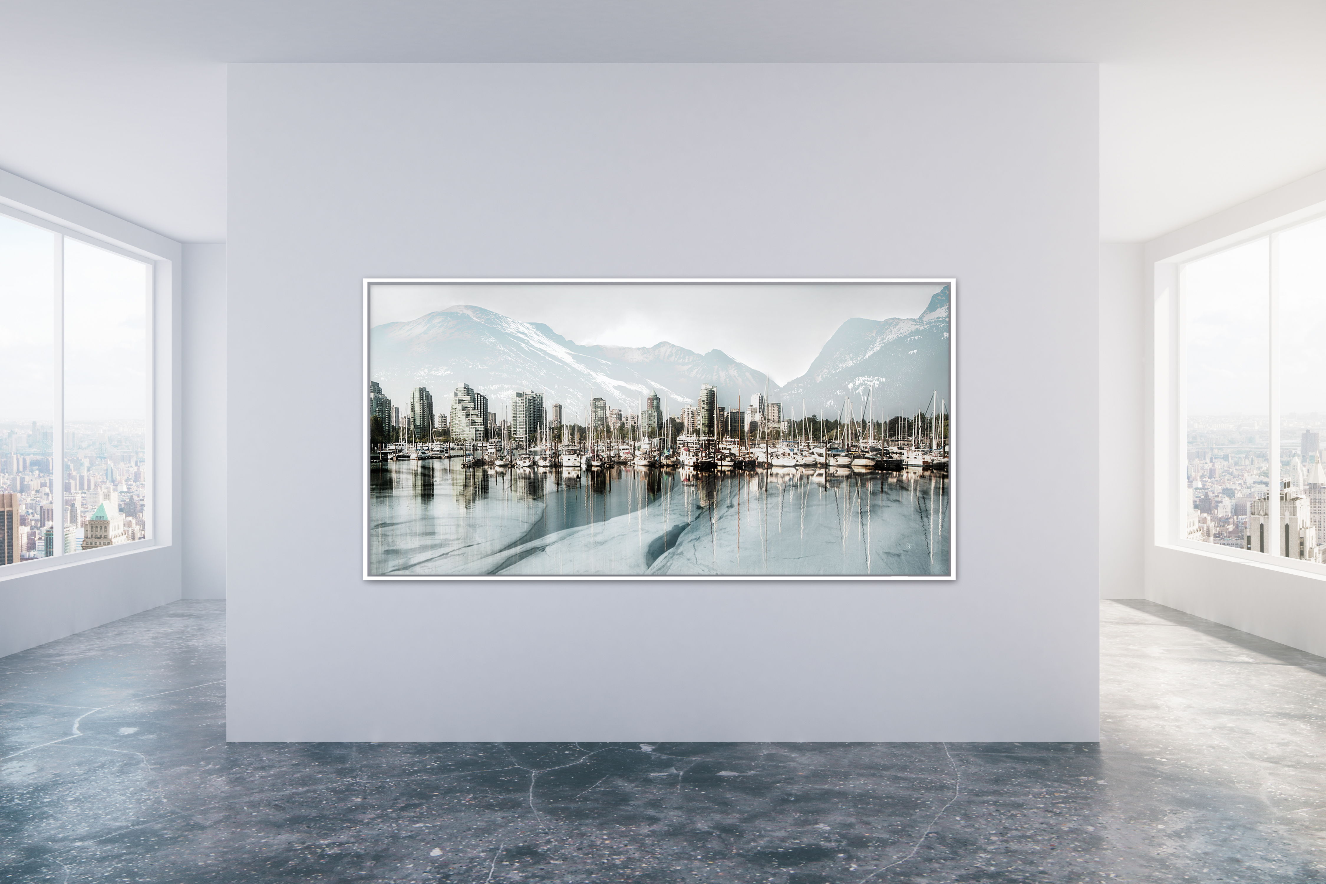 Coal Harbour Icescape (SOLD)