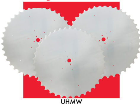 36" UHMW Star Wheel 