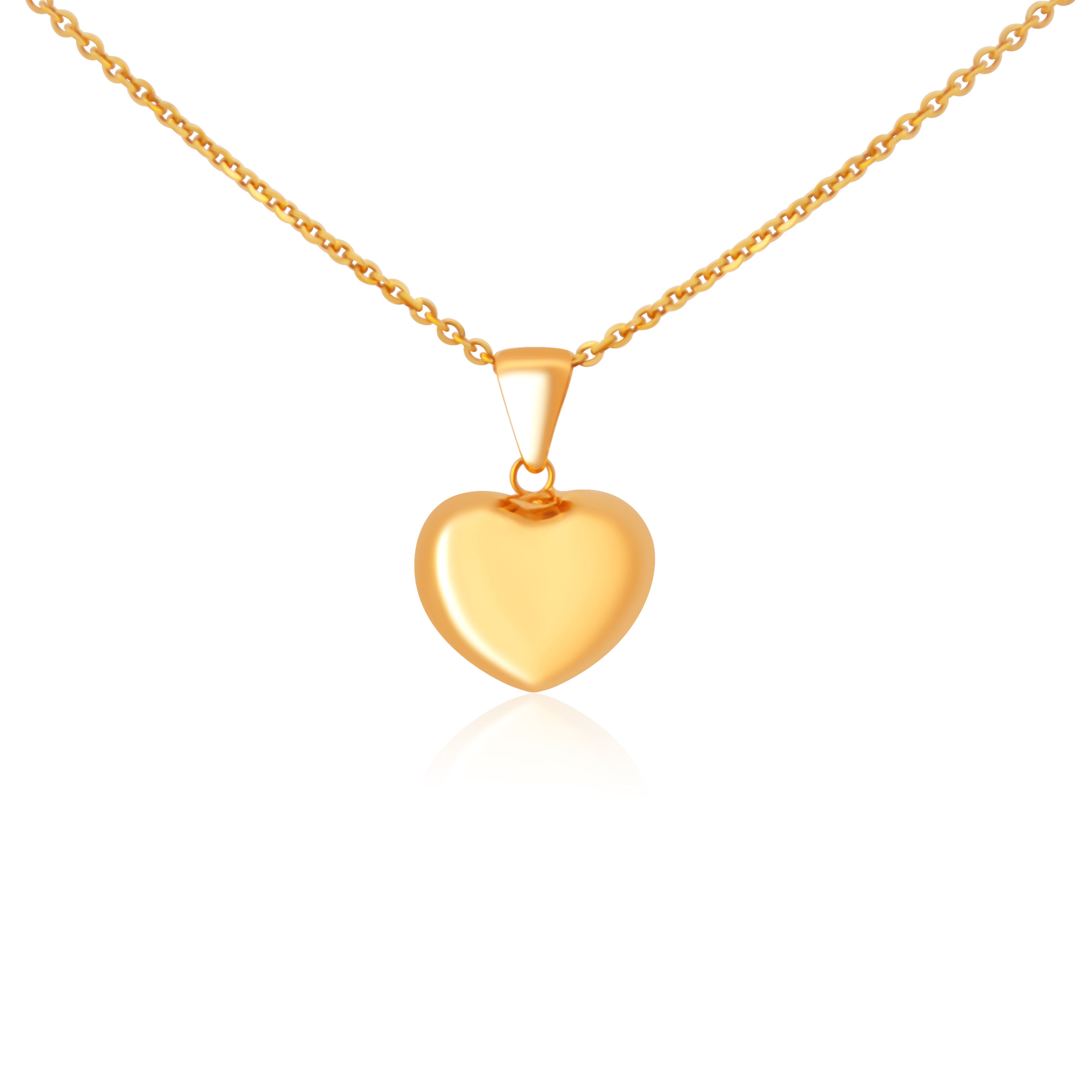 Heart of Gold Charm