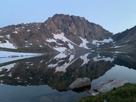 Spirit Mountain with the Luanr Arete visible
