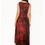 Thumbnail: AX Paris Red V Neck Animal Print Dress