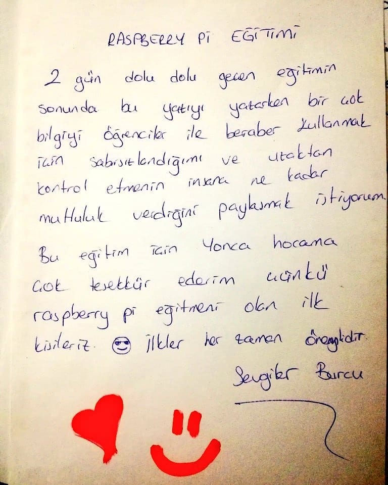 Küçük resim: Raspberry Pi & Python Fiziksel Programlama Eğitmen Eğitimi