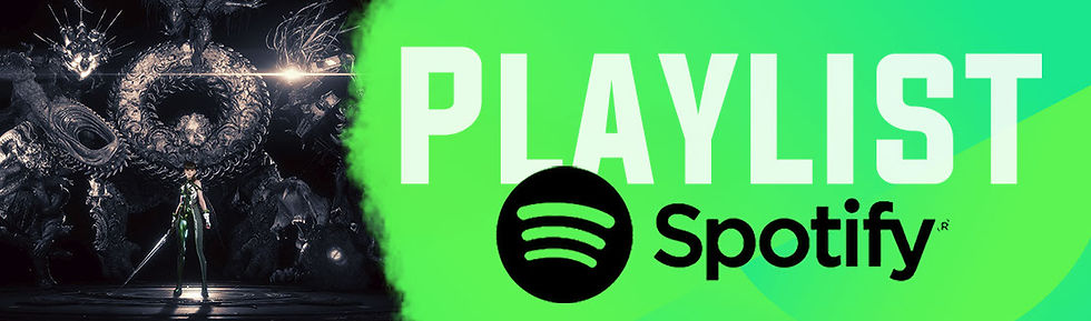 Banner de OST dentro do Spotify