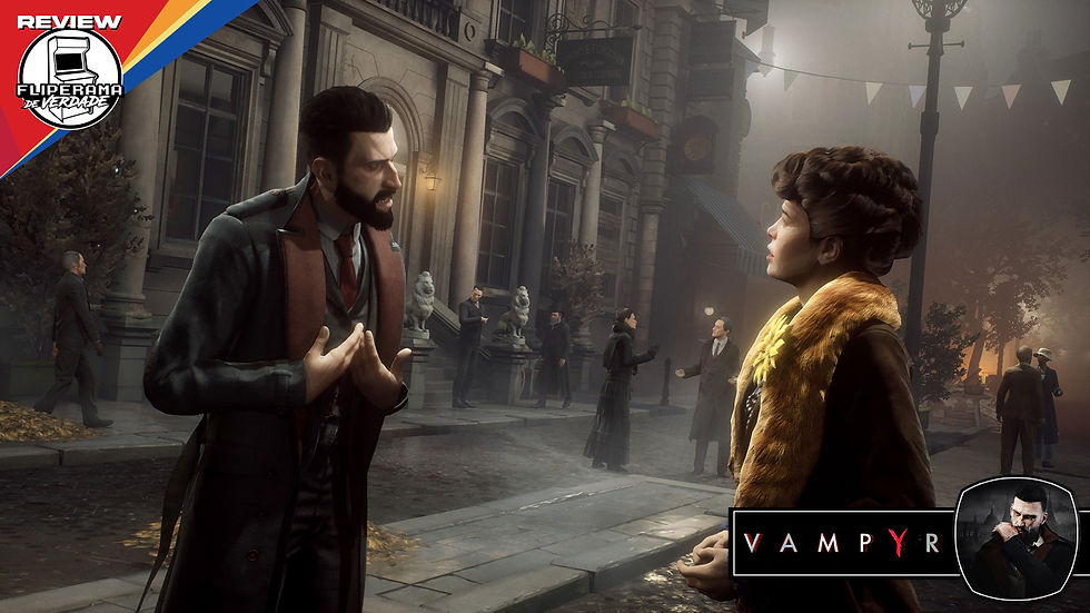 Vampyr: Conversa com NPC