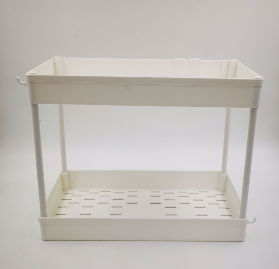 縮圖：Optimeu 2 Tier Under Sink Organiser, Under Sink Storage Kitchen Organiser