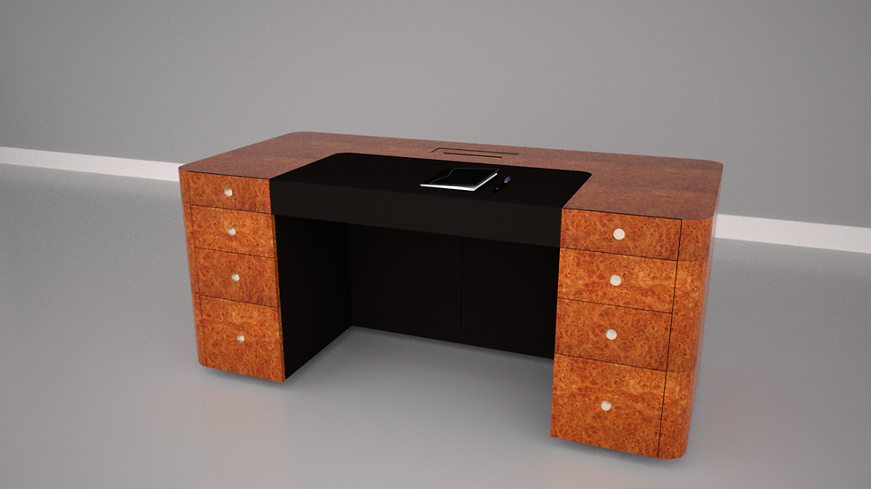 Elm deco desk