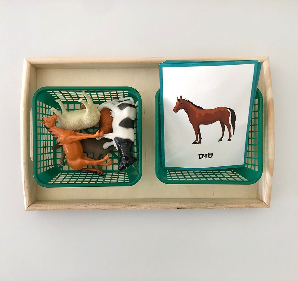 תמונה ממוזערת: כרטיסיות ״חיות חווה״ להדפסה 3