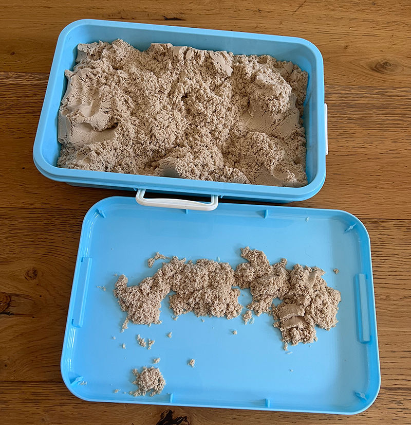 תמונה ממוזערת: חול קינטי -צבע טבעי