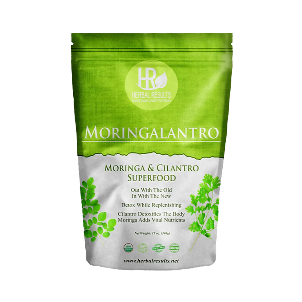 Herbal Results® Moringalantro [Moringa & Cilantro Superfood 12 oz. Powder Bag] | sweetannie.us
