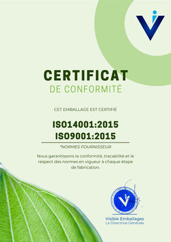 Certificat de conformité