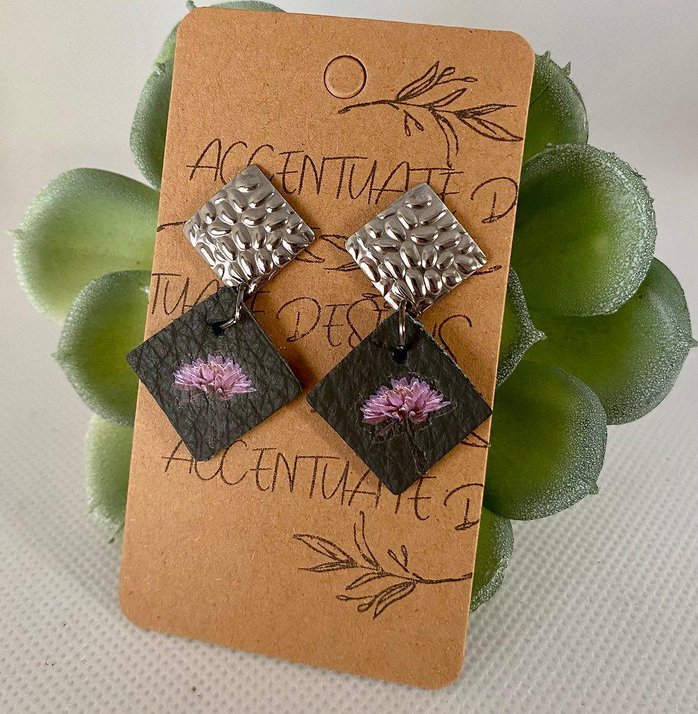 Thumbnail: Square leather drops