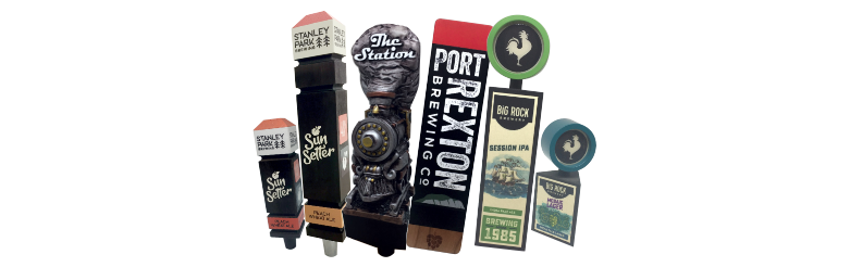 Beer Tap Handle, creative marketing, beer marketing, kombucha, cider, wine, tap handle