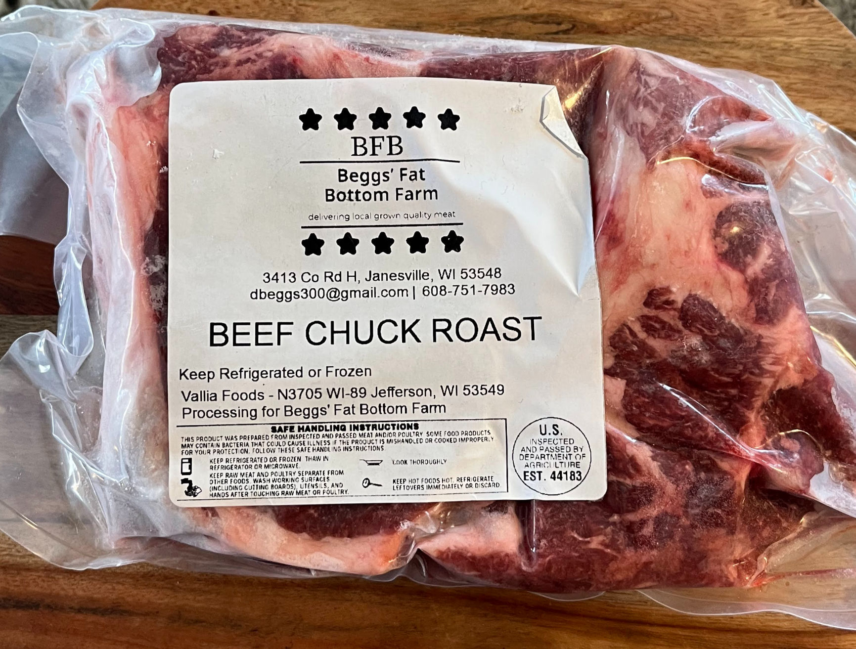 Angus Beef Chuck Roast