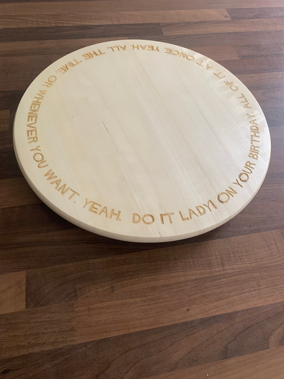 Thumbnail: Chit Do It Lady Lazy Susan/Cake Stand