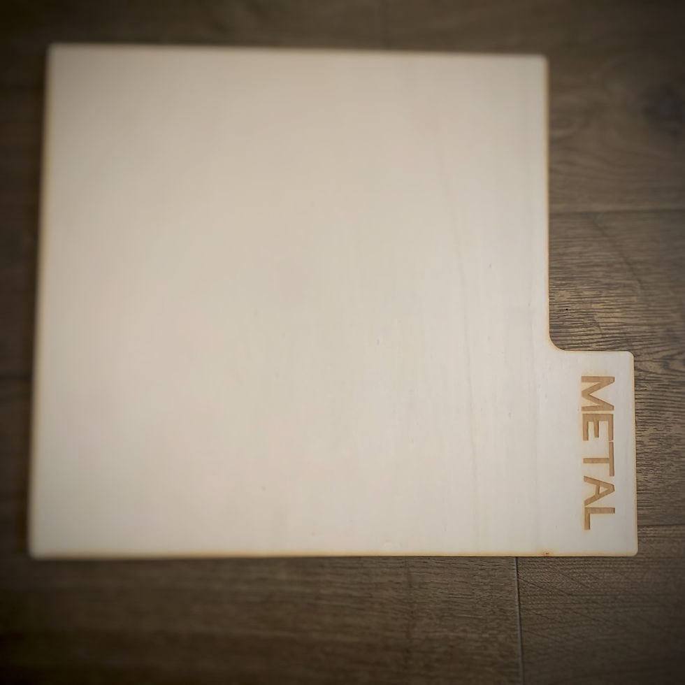 Thumbnail: Personalised Wooden Record Divider