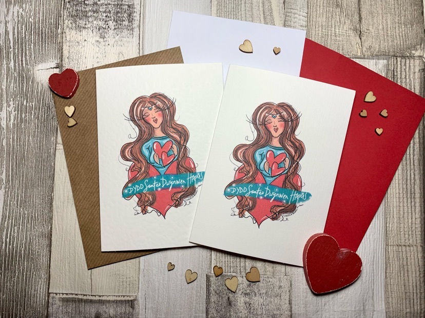 Thumbnail: Welsh Love Spoon - St Dwynwen's Day, Valentine's Day or 5th Wedding Anniversary