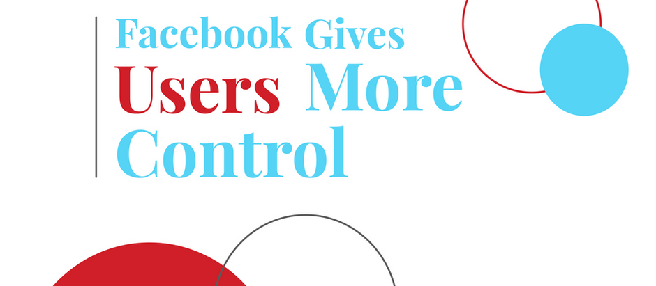 Facebook is Giving Users More Control of Their Feed