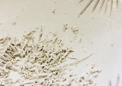 Porcelain bowl detail