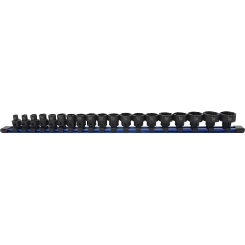Astro 78319, 19 Piece 3/8" Dr. Low Profile Nano Impact Sockets