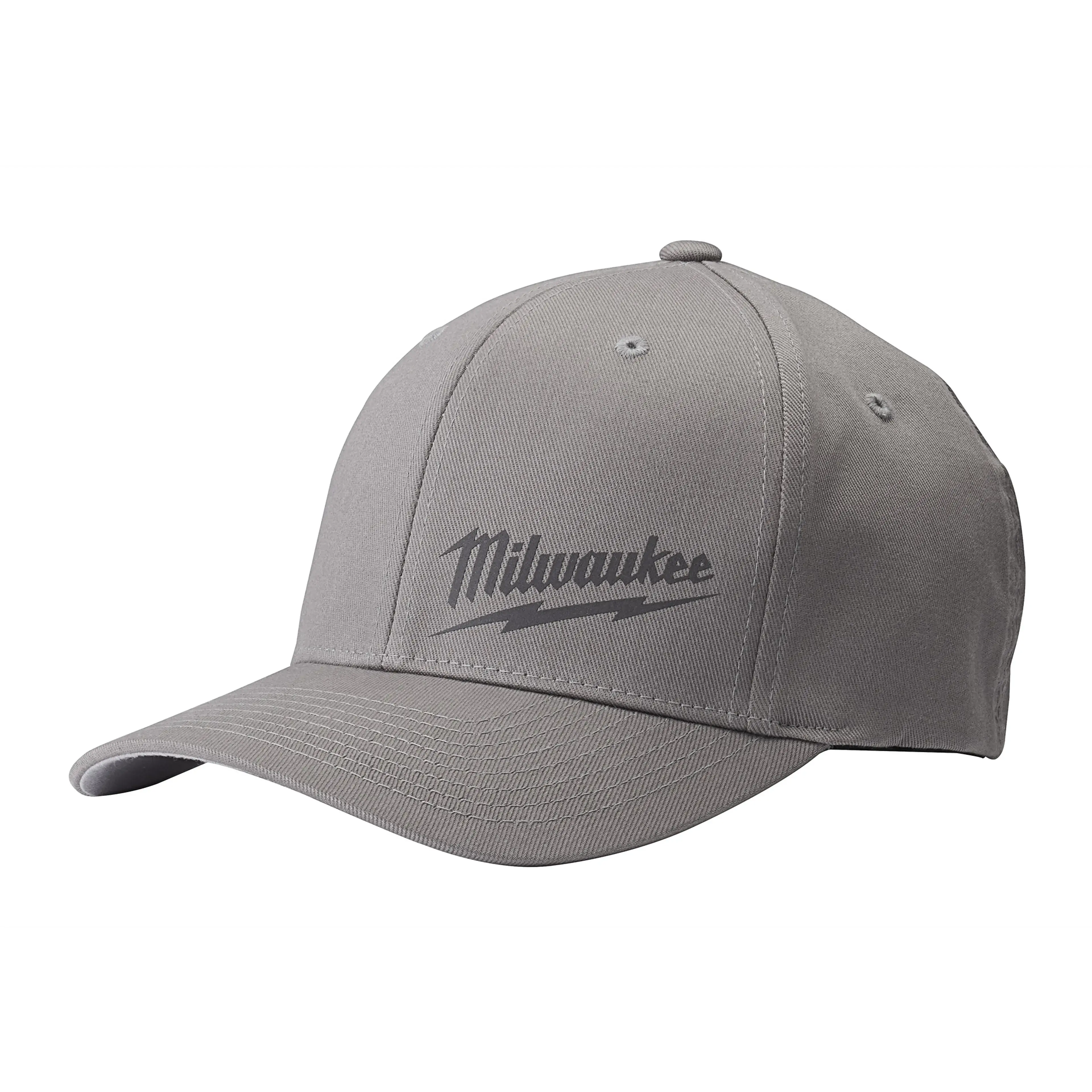 Milwaukee 504G, Fitten Work Hats, Gray