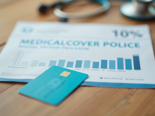 Comparison of medical aid and gap cover documents on table