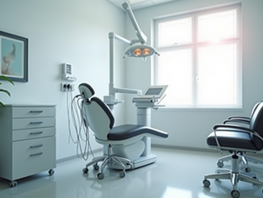 Clinical consultation room at DHI Cape Town, showing a calm and professional environment for hair transplant planning