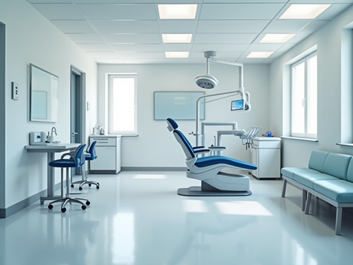 DHI South Africa clinic consultation room, clean and sterile environment