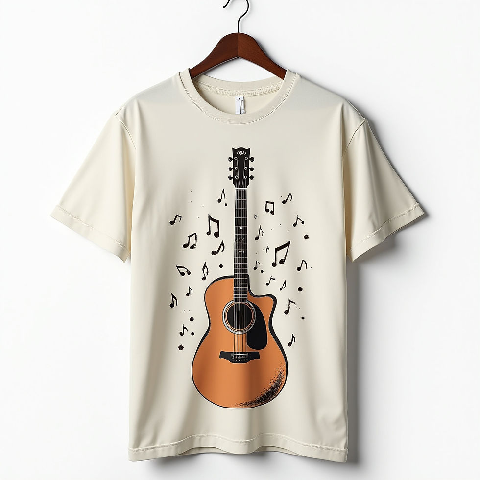 Vintage Gitarren T-Shirt