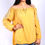 Thumbnail: offshoulder full sleeves boho top.