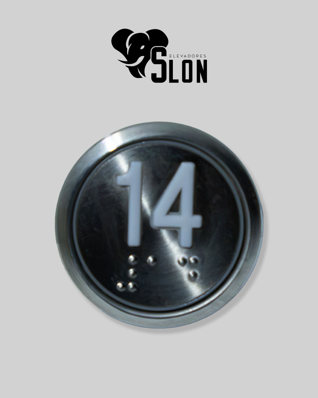 Botón PB31 plano "14" para sistema STEP