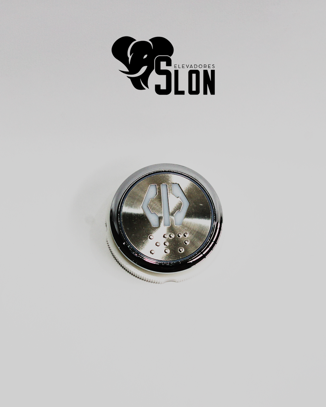 Boton PB31 plano "Abrir puerta" para sistema STEP