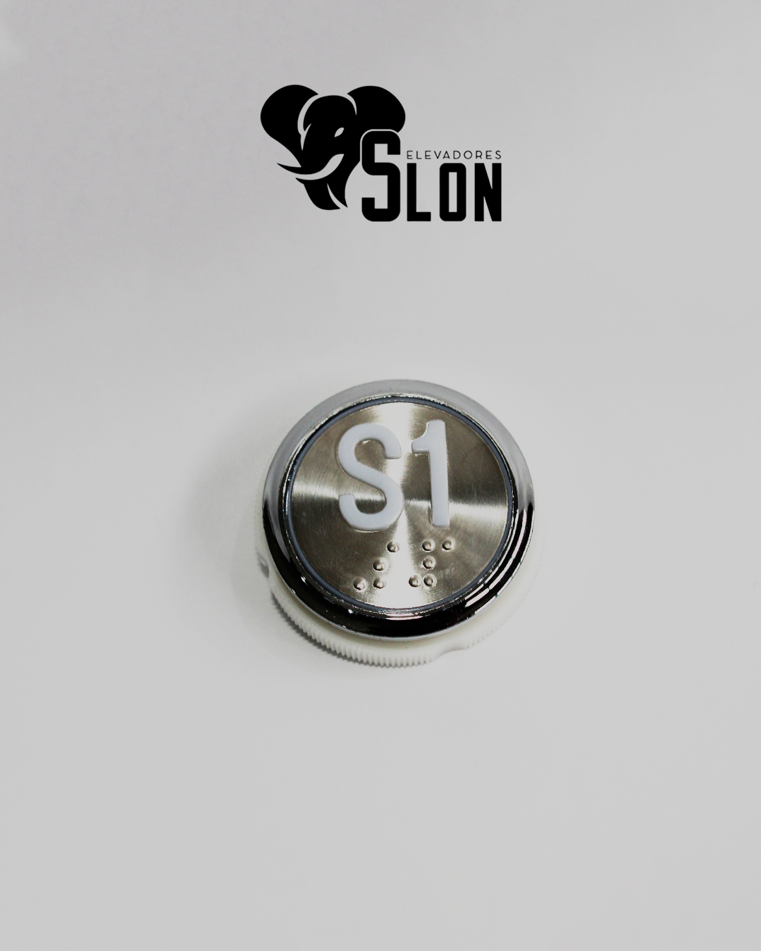 Botón PB31 plano "S1" para sistema STEP
