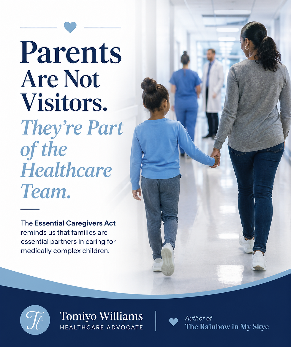 Parents of Medically Complex Children Are Not Visitors—We're Part of the Healthcare Team