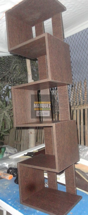 Miniatura: Repisa zig zag modelo medianera Grande y Esquinera