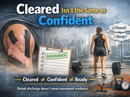 Cleared Isnāt the Same as Confident