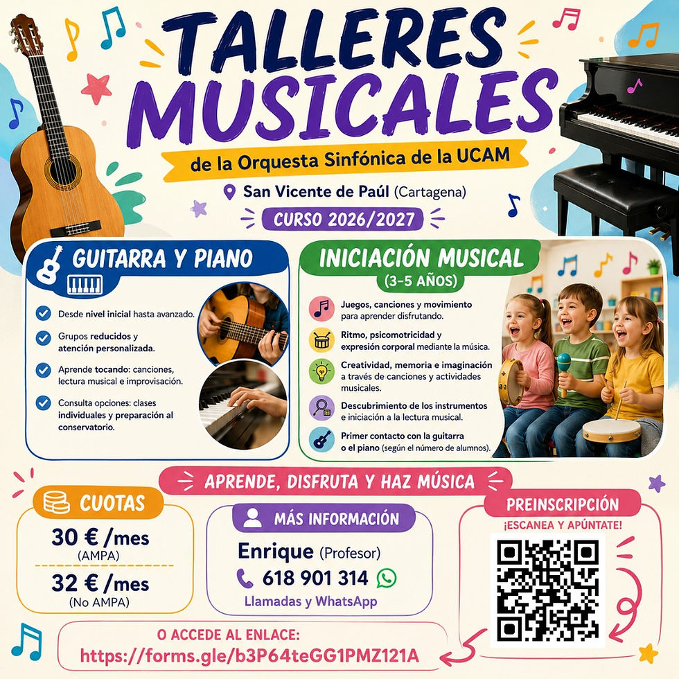 Talleres Musicales 🎶